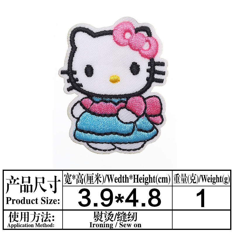 Wholesale DIY patchs cute cat patch children' s clothing bag OLY Exclusive
